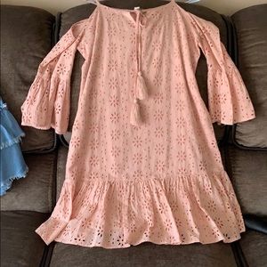 Elan Cold Shoulder Dress